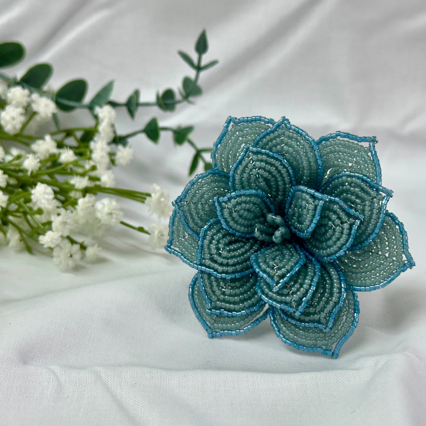 French Beaded Succulents - Beaded Arrangement